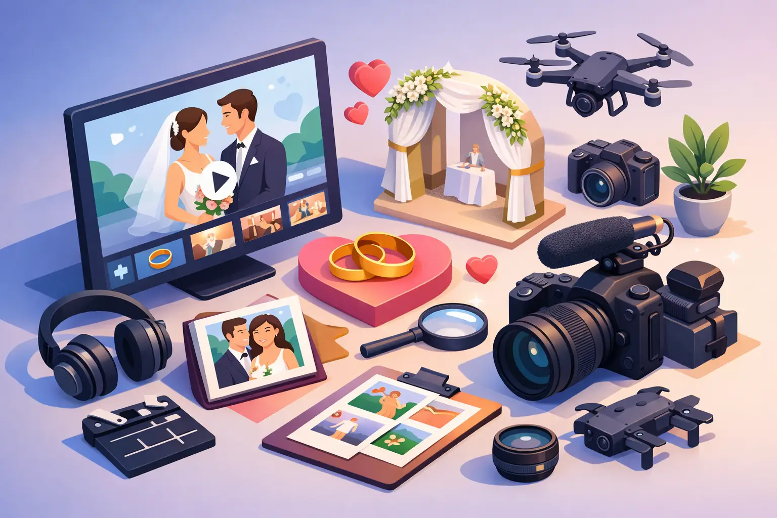 Come scegliere videomaker matrimonio bene