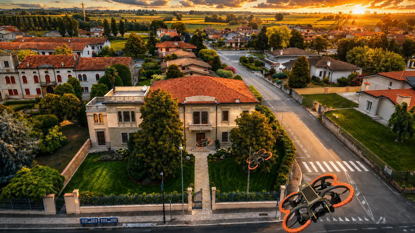 Video Immobiliare FPV e Drone - Tour Panoramico Giulio Giacometti